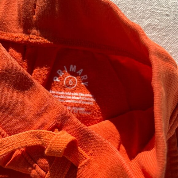 Primary Joggers in "Tangerine," Size 6, GUC to VGUC - Picture 5 of 8